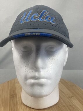 UCLA Bruins Jordan On-Field Youth Sideline Hat Gray Adjustable Baseball Cap